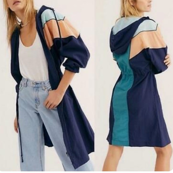 Free People | Color Block Windbreaker Jacket - Picture 5 of 14